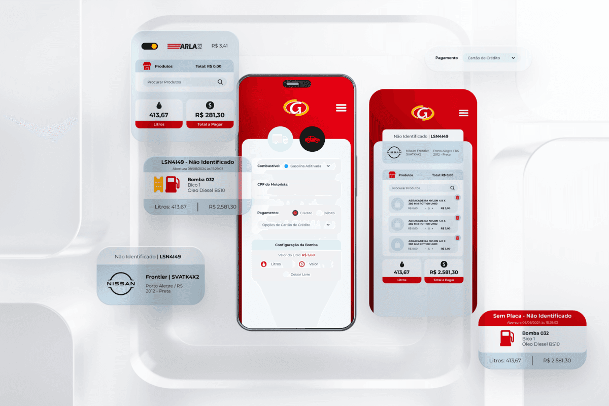 Posto Graal — Produto digital · Aplicativo